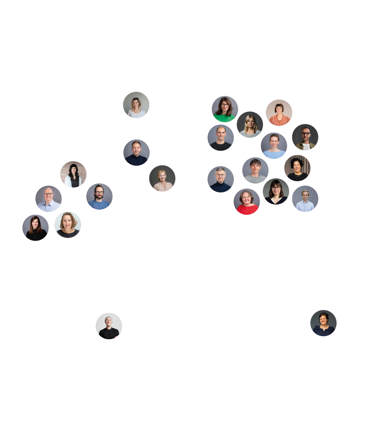 Karte von Deutschland und Malawi mit Profilbildern